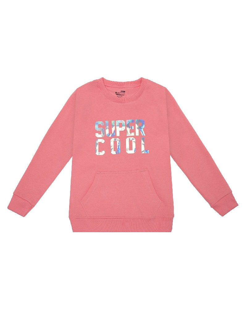Bodycare Girls Round Neck Full Sleeves Sweat Shirt
