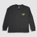 Bodycare Boys Tshirt Full Sleeves Solid Anthra Melange