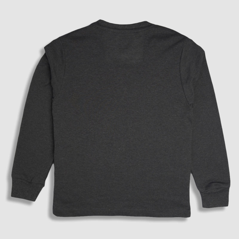Bodycare Boys Tshirt Full Sleeves Solid Anthra Melange
