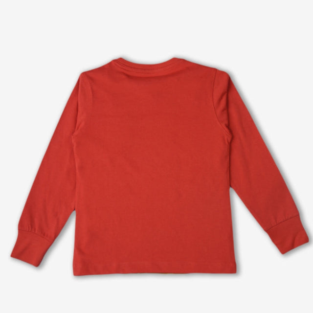 Boys Cotton Full Sleeves T-Shirt with Round Neck for Casual Wear, Regular Use and Everyday Wardrobe Comfort