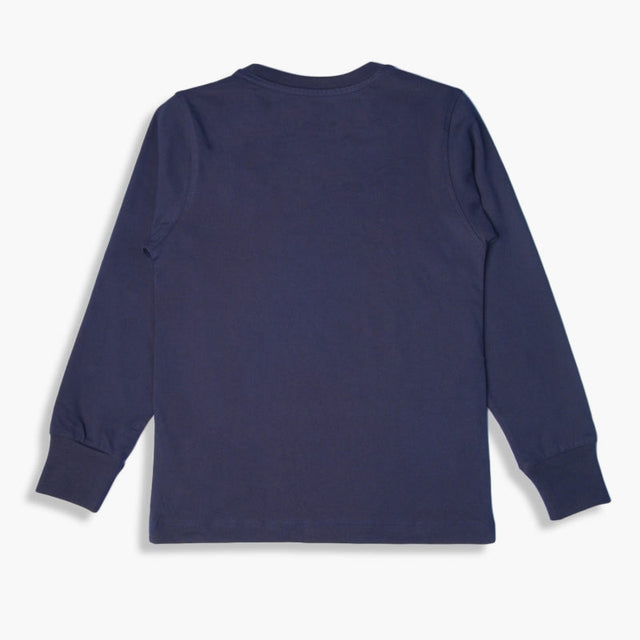 Boys Cotton Round Neck Full Sleeves T-Shirt for Casual Days, Easy Layering and Everyday Wardrobe Use