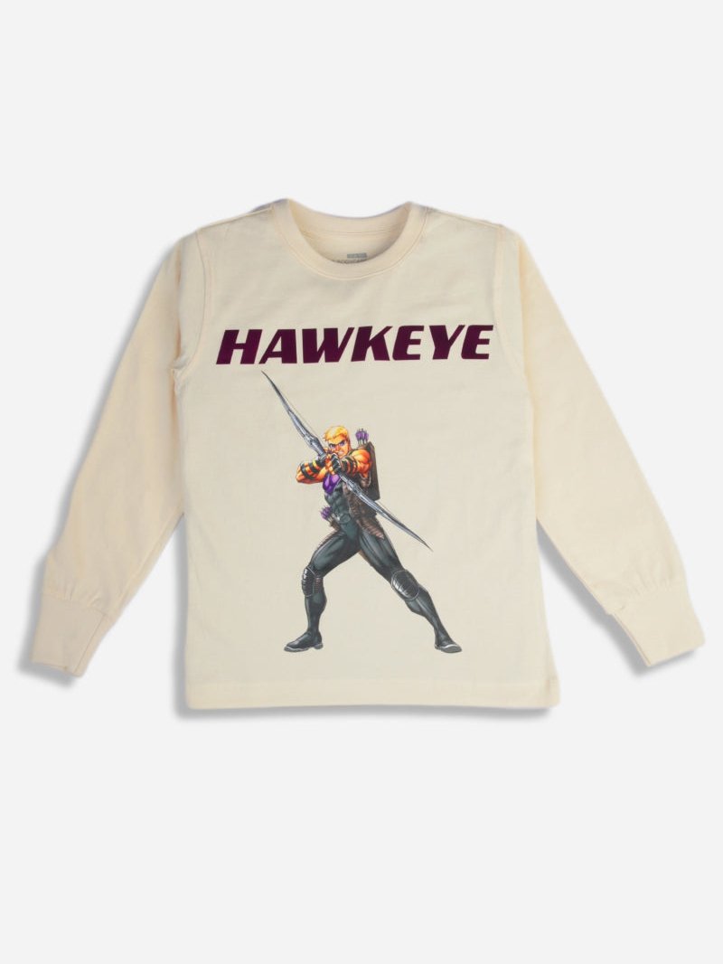 Boys Cotton Printed T-Shirt with Round Neck Full Sleeves for Casual Wear, Layering and Everyday Comfort
