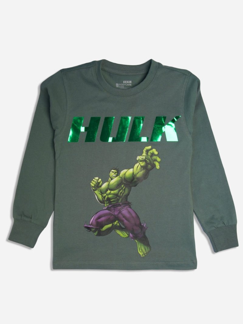 Boys Printed T-Shirt with Round Neck Full Sleeves for Casual Wear, Easy Layering and Everyday Wardrobe Use