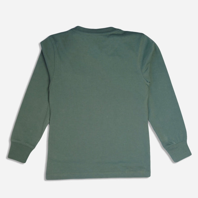Boys Printed T-Shirt with Round Neck Full Sleeves for Casual Wear, Easy Layering and Everyday Wardrobe Use
