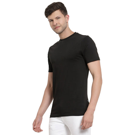 Men T-Shirt Round Neck Half Sleeves