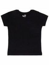 Bodycare Girls Round Neck Half Sleeves Solid Tshirt