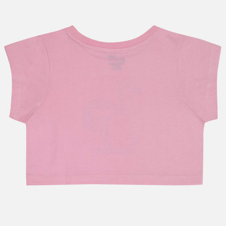 Bodycare Girls Tshirt Round Neck half Sleeves - Soft Pink