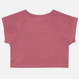 Bodycare Girls Tshirt Round Neck Half Sleeves - Smoke Grey