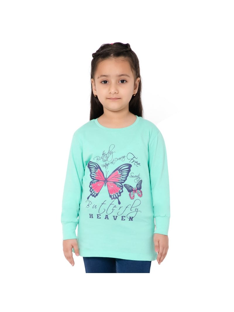 Bodycare Girls Tshirt Round Neck Full Sleeves Pack Of 1