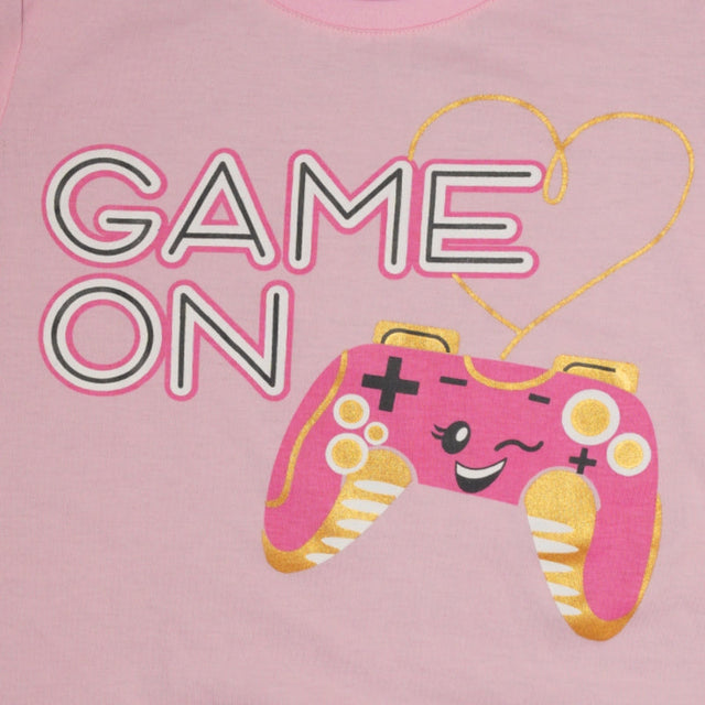 Girls Cotton Printed T-Shirt with Round Neck Full Sleeves for Casual Wear, Easy Layering and Everyday Use