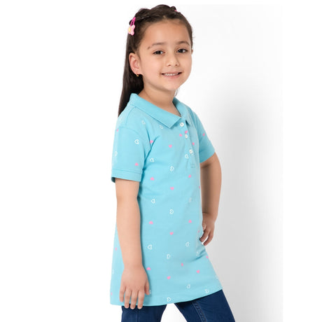 Bodycare Girls Tshirt Collar Half Sleeves Pack Of 1
