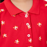 Girls T-Shirt Half Sleeves Pack of 1 - Bodycare