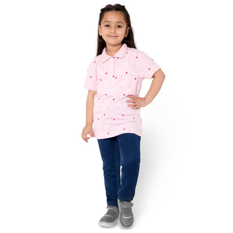 Bodycare Girls Tshirt Collar Half Sleeves Pack Of 1