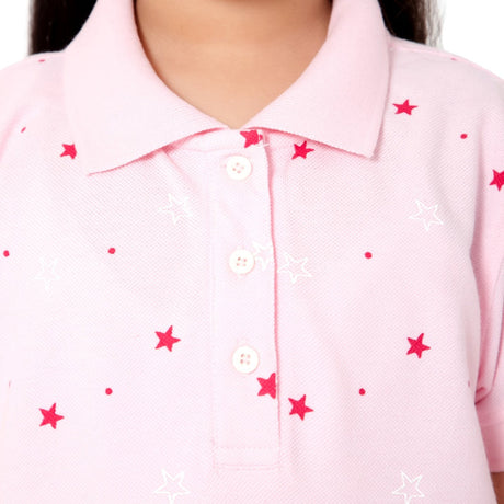 Bodycare Girls Tshirt Collar Half Sleeves Pack Of 1