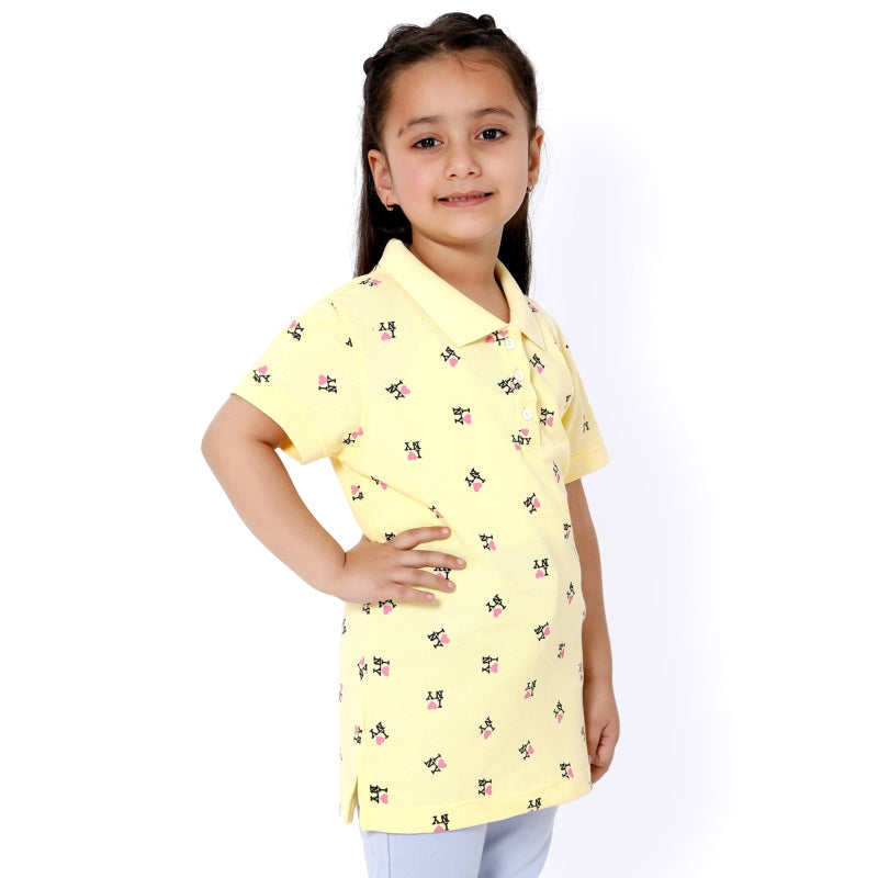 Girls T-Shirt Half Sleeves Pack of 1 - Bodycare