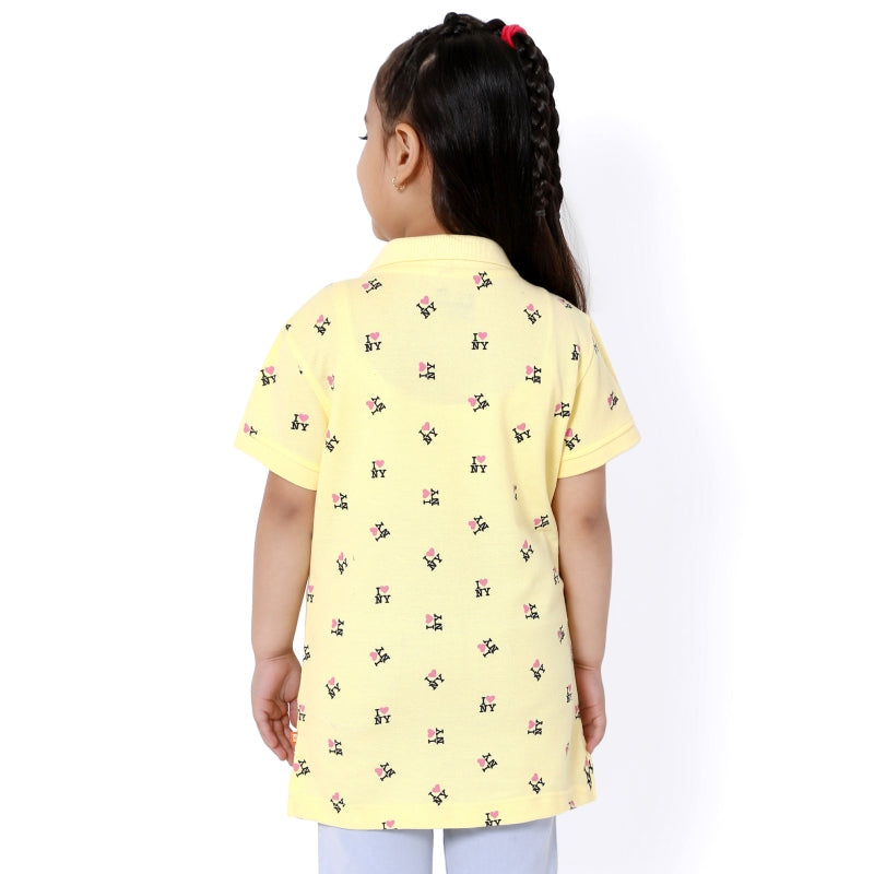 Girls T-Shirt Half Sleeves Pack of 1 - Bodycare