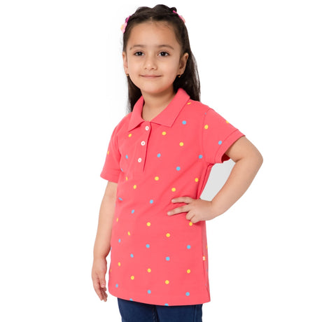 Bodycare Girls Tshirt Collar Half Sleeves Pack Of 1