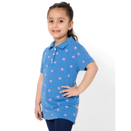 Bodycare Girls Tshirt Collar Half Sleeves Pack Of 1