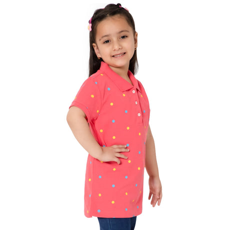 Bodycare Girls Tshirt Collar Half Sleeves Pack Of 1