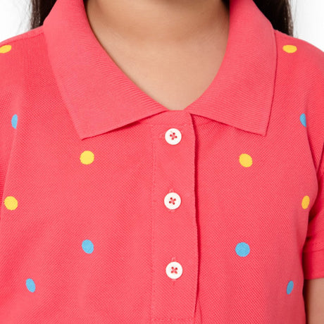 Bodycare Girls Tshirt Collar Half Sleeves Pack Of 1