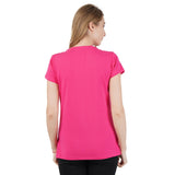 Proteens Women Tshirt Round Neck Half Sleeves Solid