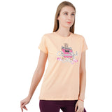 Proteens Women Tshirt Round Neck Half Sleeves Solid