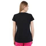 Proteens Women Tshirt Round Neck Half Sleeves Solid