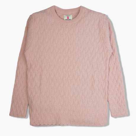 Girls Sweater Round Neck Full Sleeves