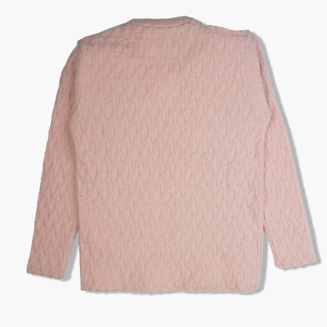 Girls Sweater Round Neck Full Sleeves - Bodycare