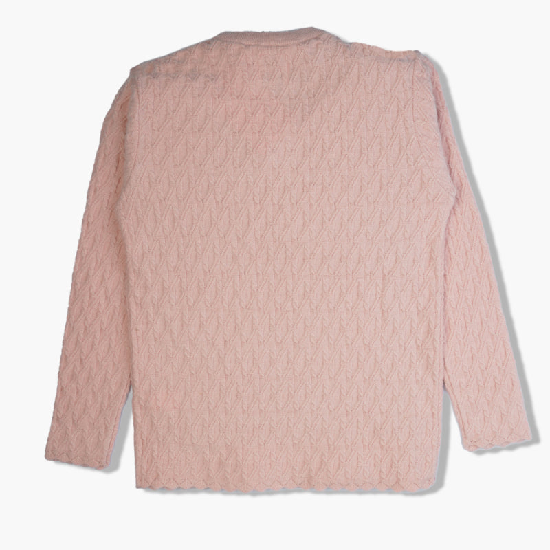Girls Sweater Round Neck Full Sleeves - Bodycare