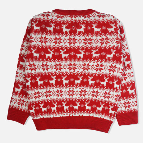 Girls Sweater Round Neck Full Sleeves