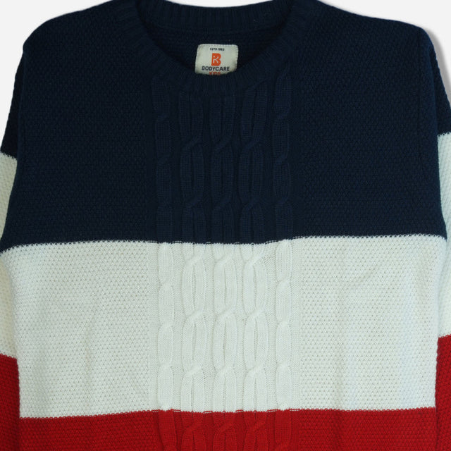 Boys Sweater Round Neck Full Sleeves - Bodycare