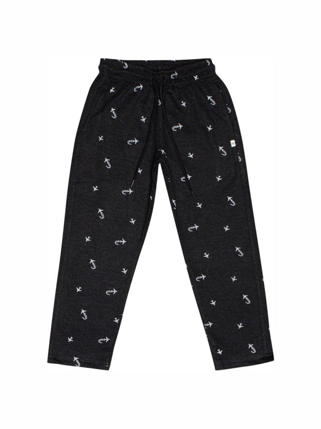 Boys Printed Track Pant for Comfortable Casual Wear, Lounge Use and Easy Everyday Movement - Pack of 1