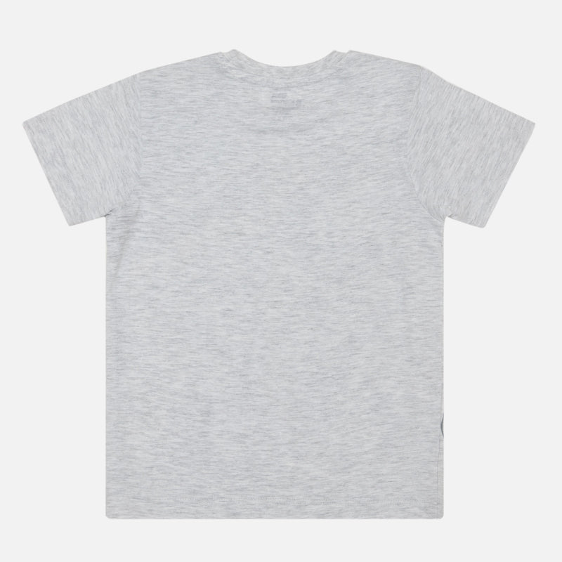 Bodycare Spiderman Boys Tshirt Solid - Melange Acru