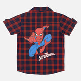 Bodycare Spiderman Boys Shirt Solid - Print 1