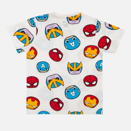 Bodycare Avengers Boys Set - Off White