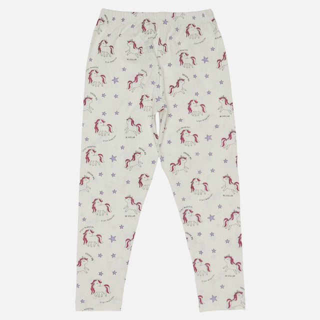 Girls 100% Cotton Full Sleeve Night Suit with Round Neck, Pockets and Top-Bottom Set for Comfortable Sleepwear