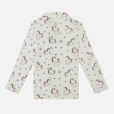 Bodycare Girls Night Suit - White