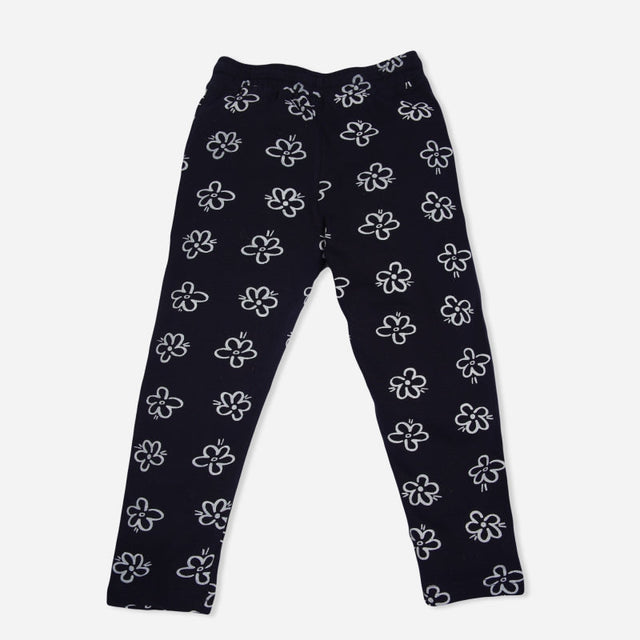Girls Cotton Track Pant Joggers with Elastic Waistband for Casual Sportswear, Lounge Wear and Easy Movement - Pack of 1