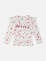 Bodycare Girls Tshirt - Marshmallow