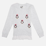 Girls Sweatshirt for Casual Wear, Everyday Comfort, Easy Styling and Regular Wardrobe Essentials for Outings