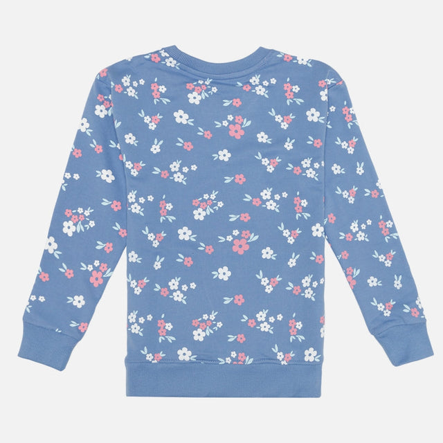 Girls French Terry Sweatshirt for Casual Wear, Everyday Comfort, Easy Styling and Regular Wardrobe Use
