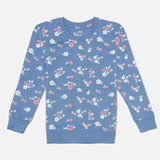 Girls French Terry Sweatshirt for Casual Wear, Everyday Comfort, Easy Styling and Regular Wardrobe Use