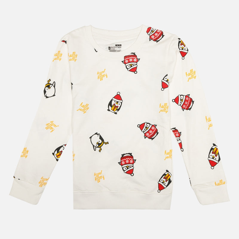 Girls Sweatshirt for Casual Winter Wear, Everyday Comfort, Easy Layering and Regular Wardrobe Essentials