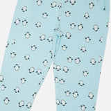 Girls Interlock Printed Track Pant with Regular Fit for Casual Wear, Lounge Comfort and Everyday Movement