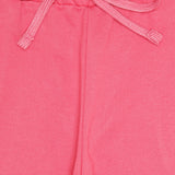 Girls French Terry Track Pant with Printed Regular Fit for Casual Wear, Lounge Comfort and Easy Movement