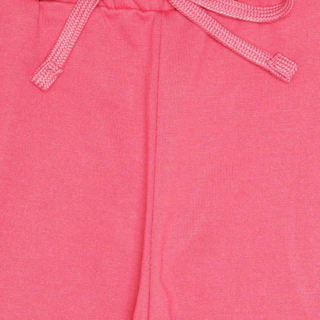 Girls French Terry Track Pant with Printed Regular Fit for Casual Wear, Lounge Comfort and Easy Movement