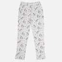 Girls Interlock Track Pant with Soft Cotton Blend Fabric for Casual Wear, Lounge Comfort and Daily Use