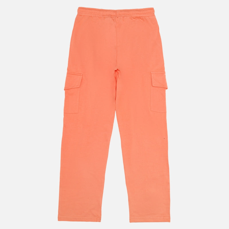Girls 100% Cotton Track Pant with Printed Regular Fit for Casual Wear, Lounge Comfort and Easy Movement