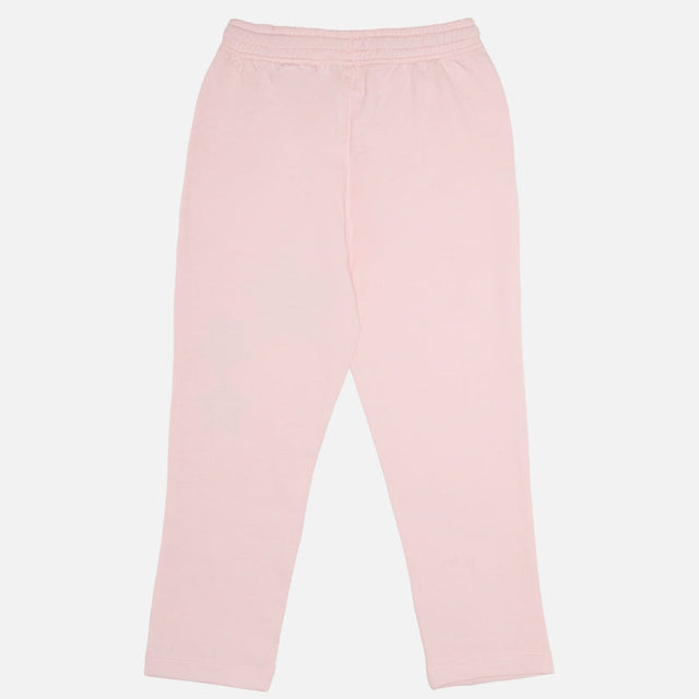 Girls Cotton Regular Fit Printed Track Pant for Casual Wear, Jogger Styling, Lounge Comfort and Easy Movement